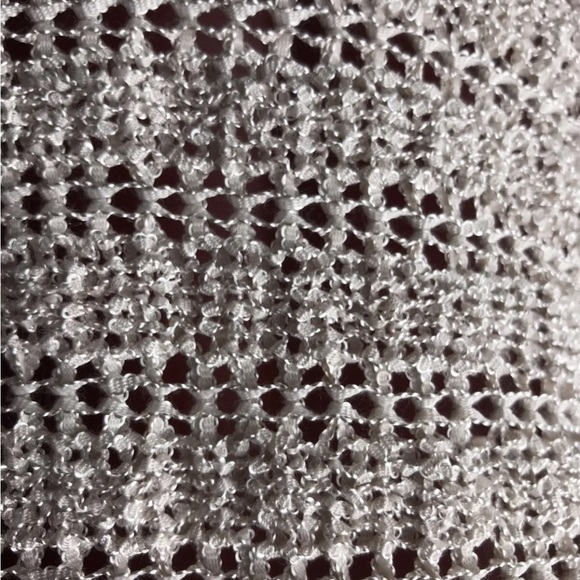 CACHE SHAWL COLLAR DRAPED OPEN FRONT CARDIGAN - BEIGE -SIZE L LARGE - Picture 10 of 11